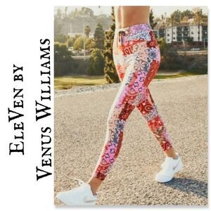 NWT EleVen By Venus Williams Bandana Babe 7/8 Legging